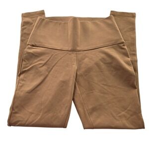 Marled Reunited Clothing Camel Beige High Waist trouser Leggings Size Medium